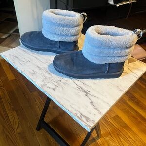 UGG Kids Girl's Fluff Mini Quilted Big Kid Sz5